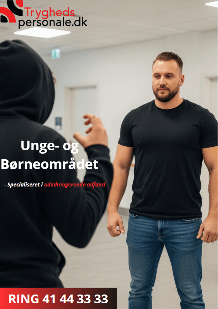 Professionel vikar i samtale med ung borger - specialiseret i udadreagerende adfærd